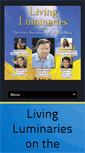 Mobile Screenshot of livingluminaries.com